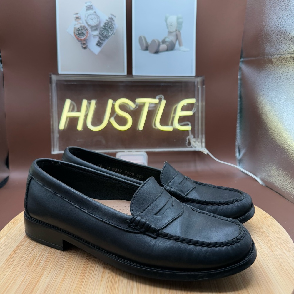 G.H. Bass & Co. Classic Black Leather Loafers
